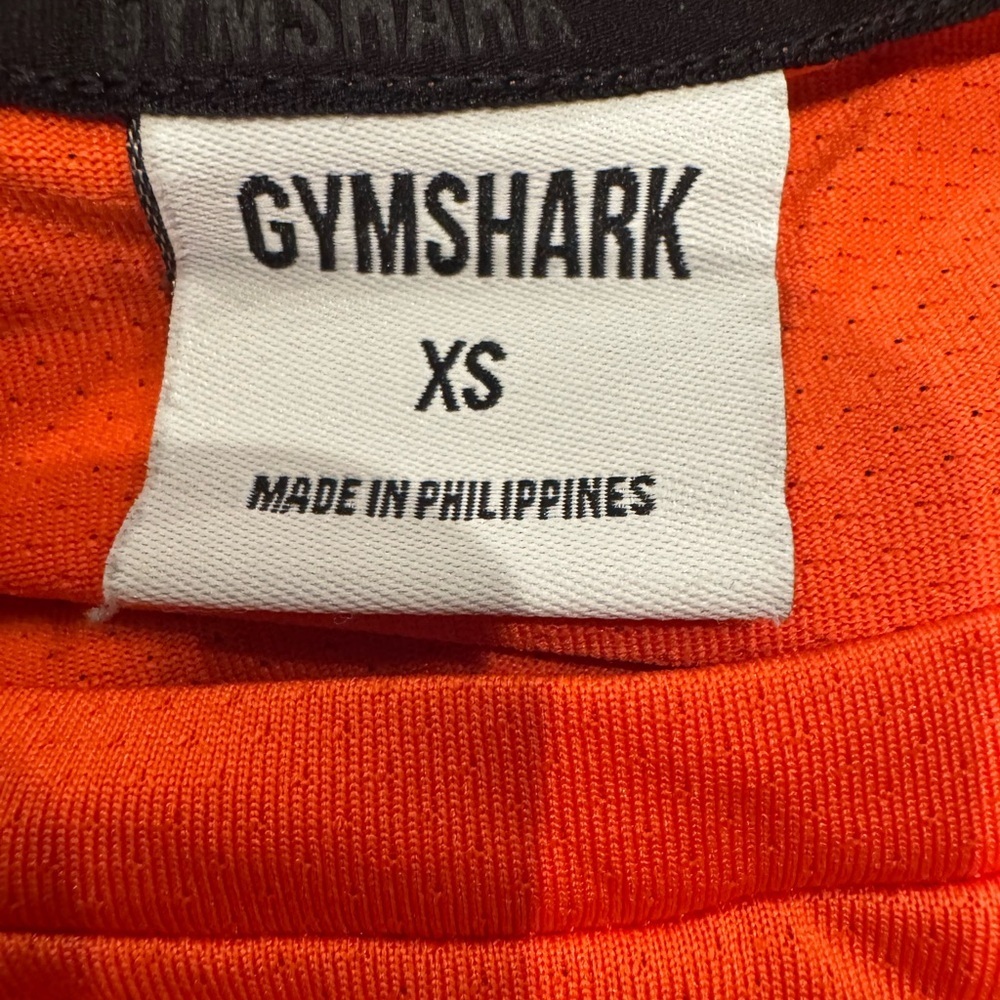 Gymshark Vented T Shirt Orange XS - Picture 3 of 3